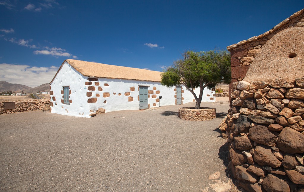 Inland Fuerteventura, open air museum  Ecumuseo la Alcogida, restrored old style houses