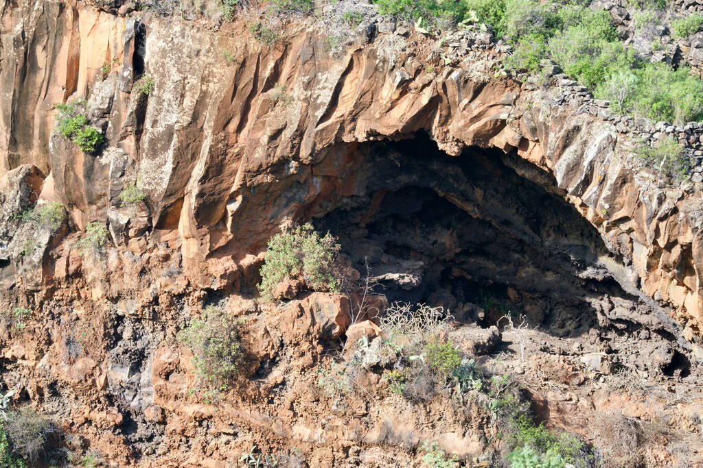 cave in a rock at La Palma