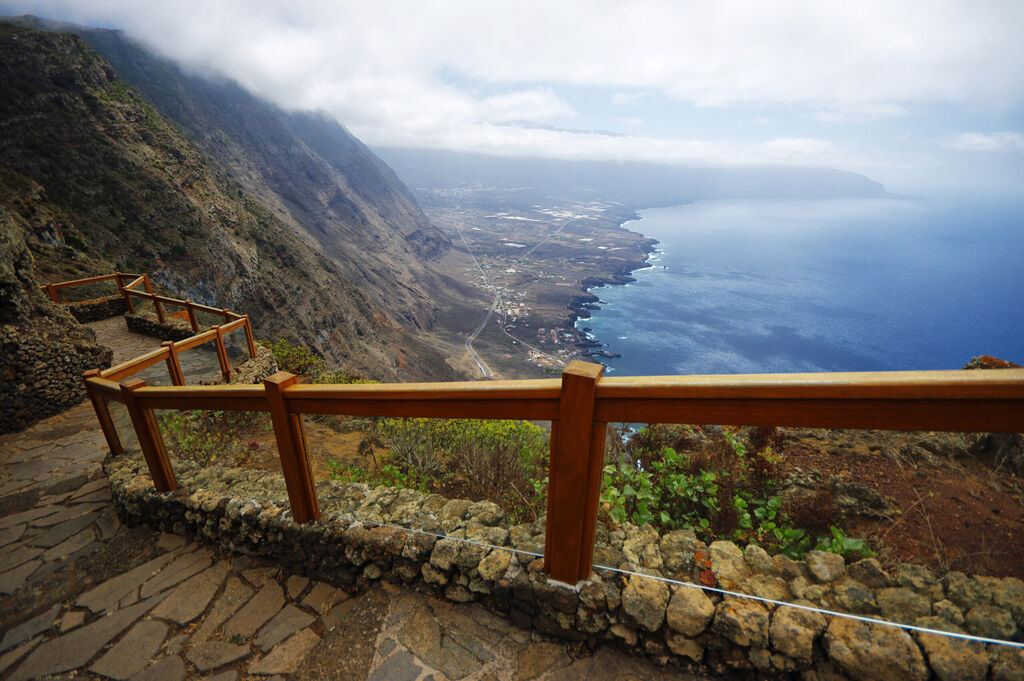Mirador de la Pena in El Hierro Island, Canary, Spain